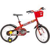 Bicicleta Infantil Caloi Minnie Aro 16 - Vermelha